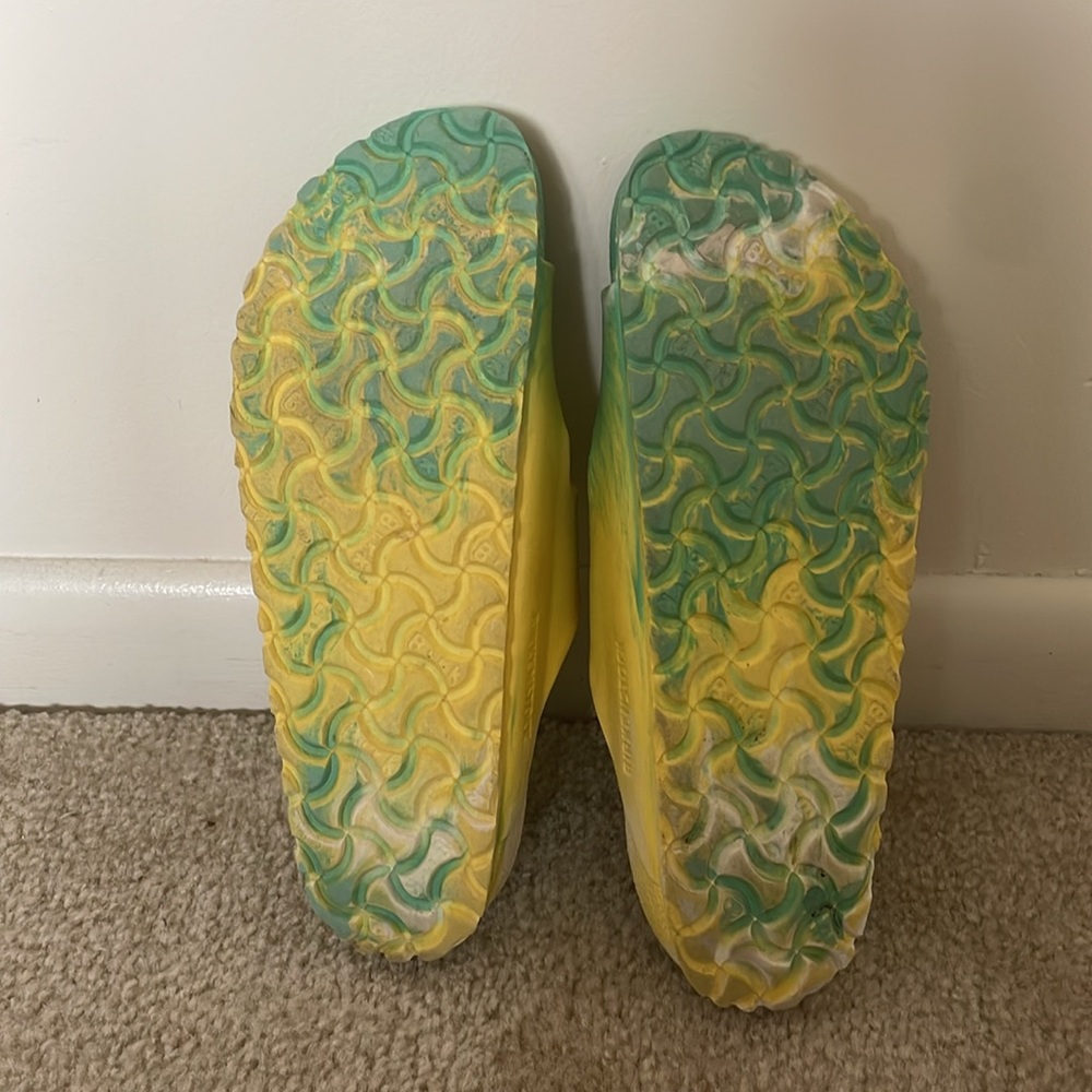 Birkenstock foam tie dye sandals. Size 39 / 8-9